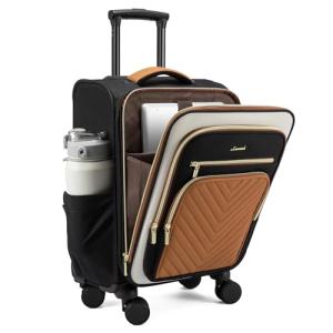 LOVEVOOK 20-Inch Carry On Luggage with Wheels