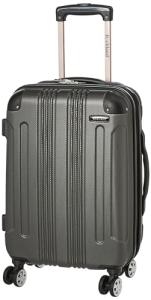 Rockland London 20-Inch Grey Hardside Spinner Luggage