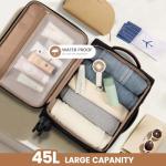 LOVEVOOK 20-Inch Carry-On Luggage for Women