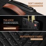 LOVEVOOK 20-Inch Carry-On Luggage for Women