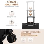 LOVEVOOK 20-Inch Carry-On Luggage for Women