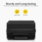 LEVEL8 Expandable Carry-On Luggage with Wheels, 20 Inch