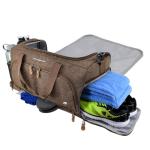 Durable Gym Duffel Bag with 10 Compartments