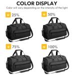 Water-Resistant Gym Bag with Shoe Compartment