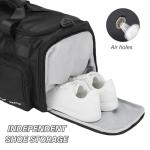 MAXTOP Large Duffle Bag with Shoe Compartment