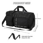 MAXTOP Large Duffle Bag with Shoe Compartment