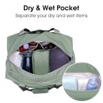 Ceneda 20" Lightweight Waterproof Gym Bag for Women