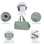 Ceneda 20" Lightweight Waterproof Gym Bag for Women