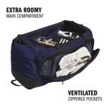 adidas Defender 5.0 Medium Duffel Bag – Navy Blue