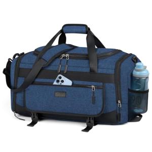 IGOLUMON 40L Water-Resistant Gym Duffel Bag
