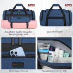 IGOLUMON 40L Water-Resistant Gym Duffel Bag