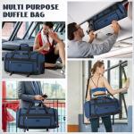 IGOLUMON 40L Water-Resistant Gym Duffel Bag