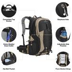 40L Waterproof Hiking Backpack with Rain Cover