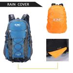 Diamond Candy Waterproof 40L Hiking Backpack, Blue