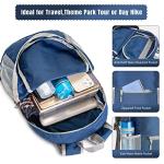 ZOMAKE 20L Lightweight Water Resistant Hiking Backpack