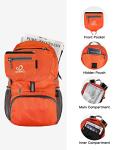 Waterfly 20L Lightweight Foldable Travel Backpack