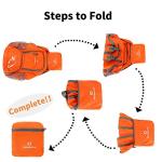 FENGDONG 35L Lightweight Waterproof Packable Backpack