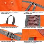 FENGDONG 35L Lightweight Waterproof Packable Backpack