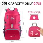 Venture Pal 35L Ultralight Packable Hiking Backpack