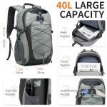 40L Waterproof Lightweight Hiking Backpack for Travel