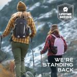 VPBAGE 15L Water-resistant Hiking Daypack Backpack