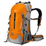 Loowoko 50L Waterproof Hiking Backpack with Rain Cover