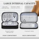 FYY Travel Electronic Organizer Bag - Waterproof, Large