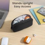 Water-Resistant Electronics Organizer Travel Case