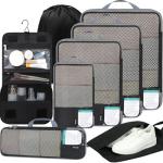 Expandable Packing Cubes Set - Travel Organizers