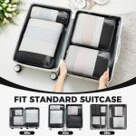 BAGAIL Lightweight Compression Packing Cubes Set, Black