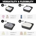 BAGAIL Packing Cubes Organizer Set for Travel