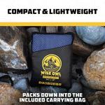 Wise Owl Compact Quick-Dry Microfiber Camping Towel