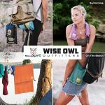 Wise Owl Compact Quick-Dry Microfiber Camping Towel