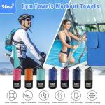 Sfee Quick-Dry Microfiber Travel Towels - 2 Pack