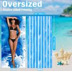 2 Pack Lightweight Quick Dry Beach Towels