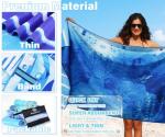 2 Pack Lightweight Quick Dry Beach Towels
