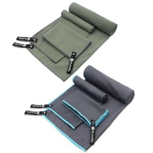 Eunzel Quick Dry Microfiber Travel Towels Set