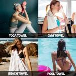 Eunzel Quick Dry Microfiber Travel Towels Set