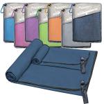 2 Pack Quick Dry Microfiber Travel Towels