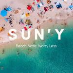 SUN'Y Large Quick-Dry Sand-Free Beach Towel
