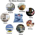 Ultralight Travel Sleeping Bag Liner - Compact Blue