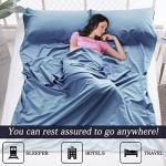 Ultralight Travel Sleeping Bag Liner - Compact Blue