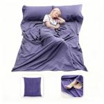 Compact Sleeping Bag Liner for Travel and Camping