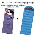 Ultralight Compact Sleeping Bag Liner for Travel