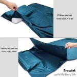 Browint Extra Wide Silk Sleeping Bag Liner