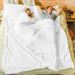 Queen Size 2-Person Travel Sleeping Bag Liner