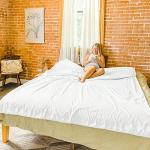 Queen Size 2-Person Travel Sleeping Bag Liner