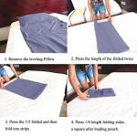 Lightweight Travel Sleeping Bag Liner - Grey Blue