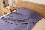 Lightweight Travel Sleeping Bag Liner - Grey Blue