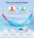 Ergonomic Cooling Pillow for Neck Support